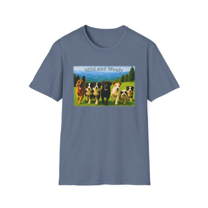 wild & woofy Unisex Softstyle T-Shirt