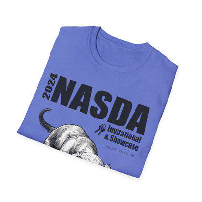 *Ginny, Geordie & Gerbils! * WIREHAIRED DACHSHUND - NASDA  Unisex Softstyle T-Shirt
