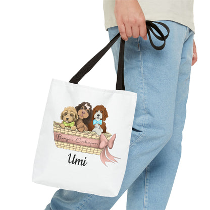 umi  Benjis Cockapoos Tote Bag