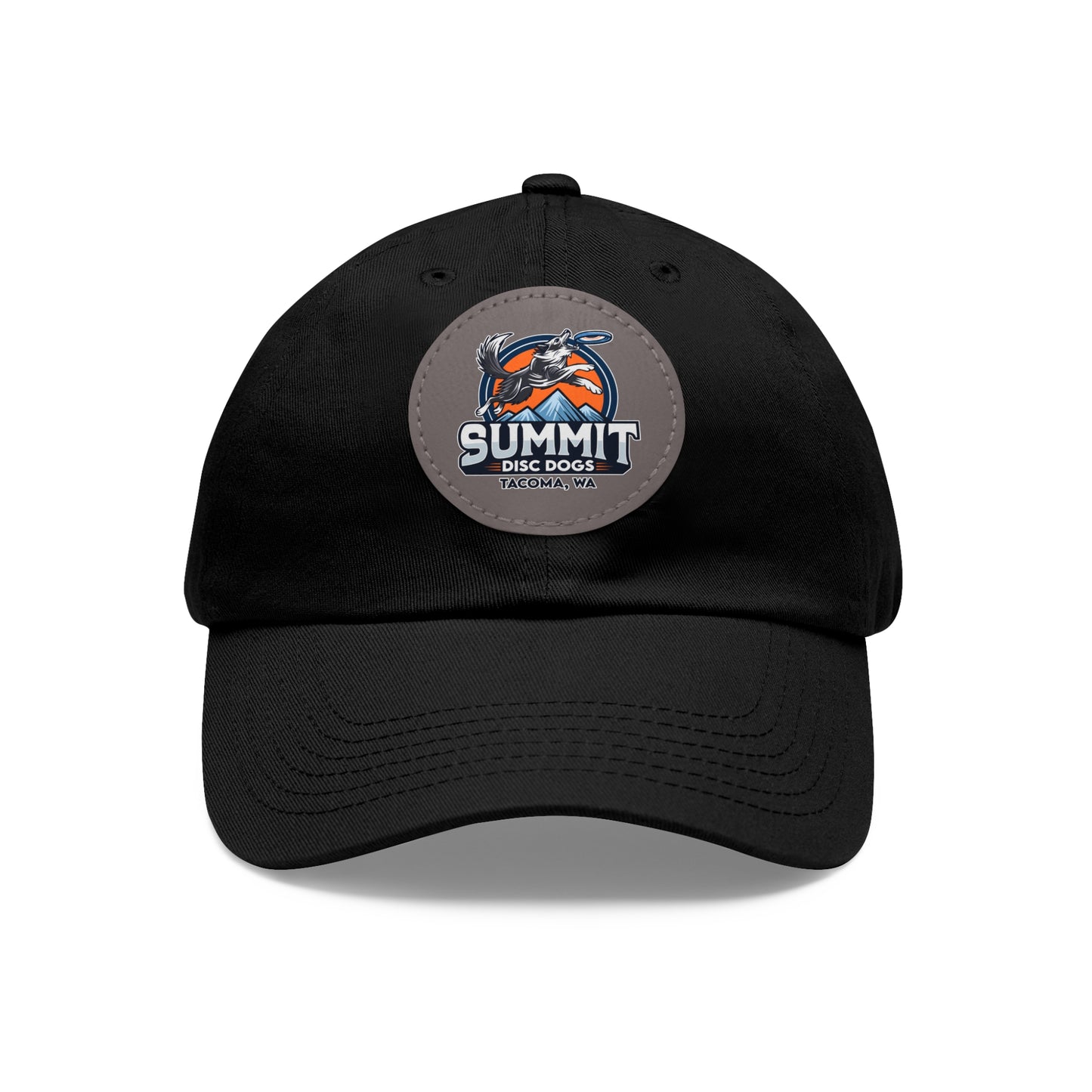 *SUMMIT DISC DOGS  Hat with Leather Patch (Round)