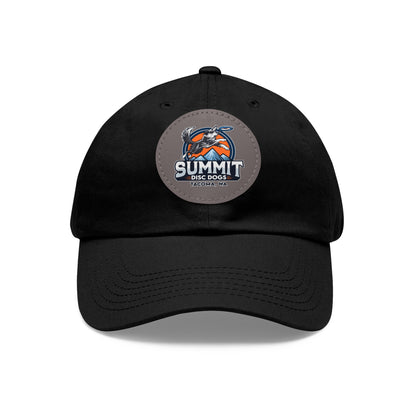 *SUMMIT DISC DOGS  Hat with Leather Patch (Round)