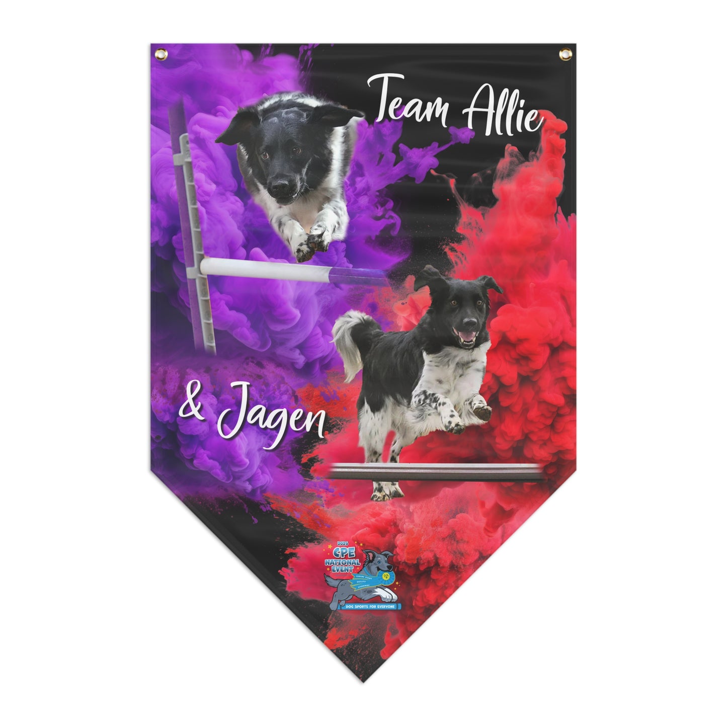 cpe allie jagen Pennant Banner