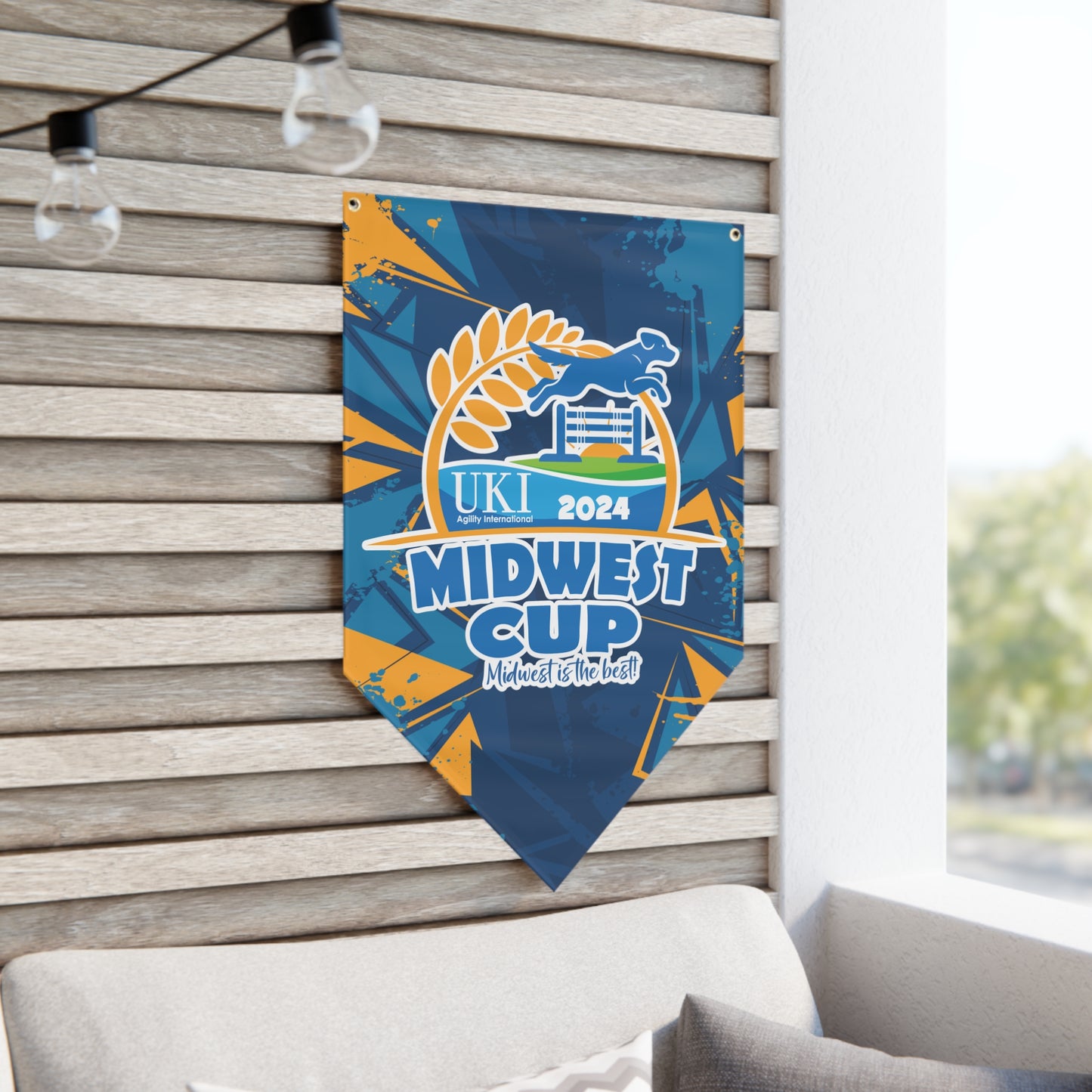 UKI MIDWEST CUP Pennant Banner