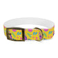 80S Summer Fun  Dog Collar