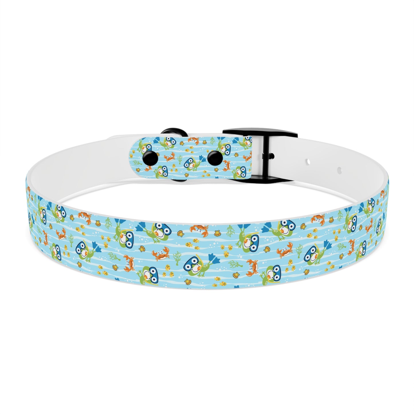 DIVING FROG  Dog Collar