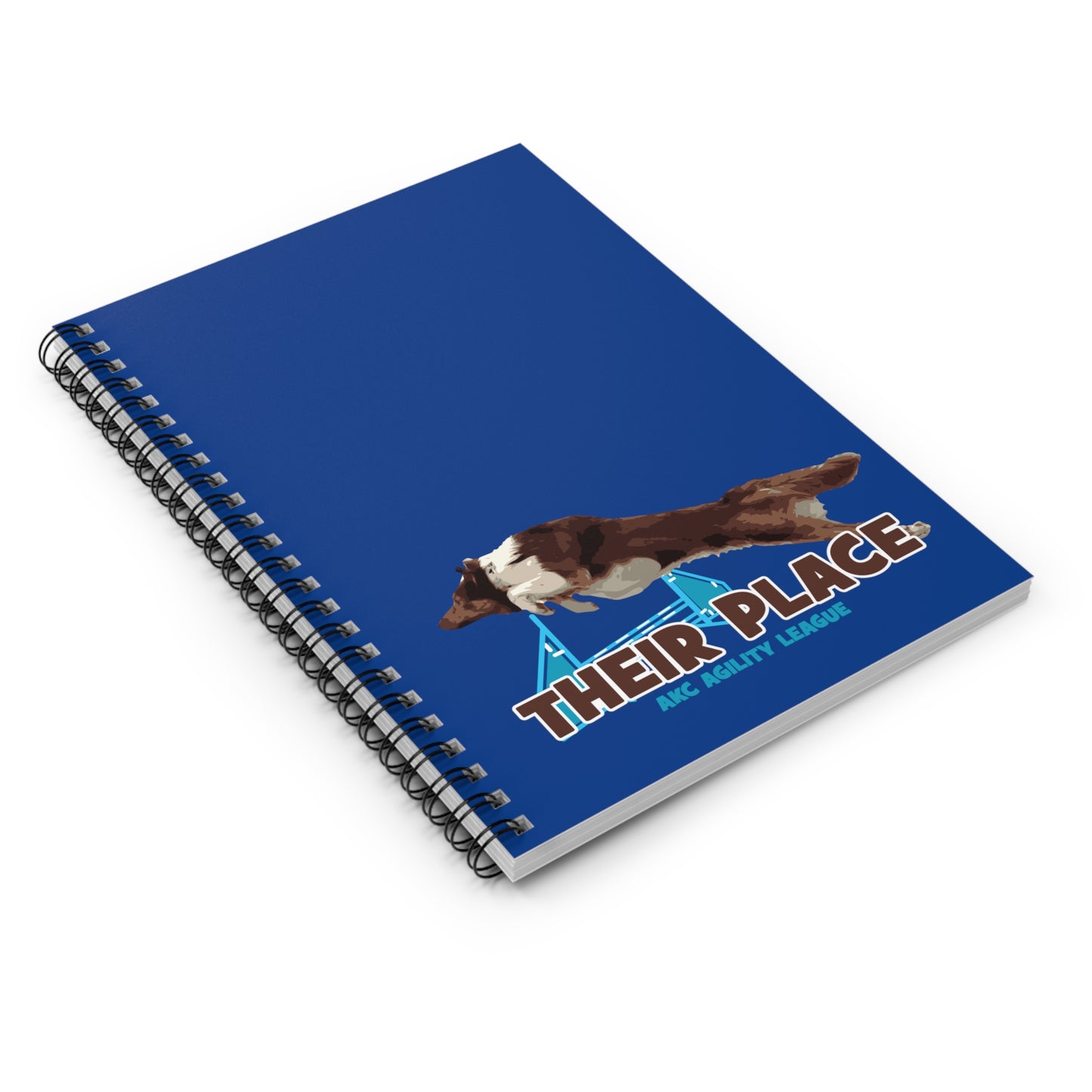 AKC AGILITY LEAGUE Spiral Notebook - Ruled Line