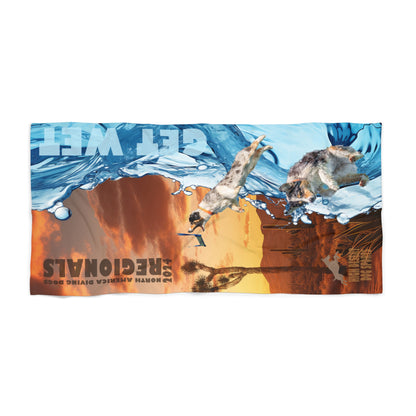 Blossom   DESERT Beach Towel