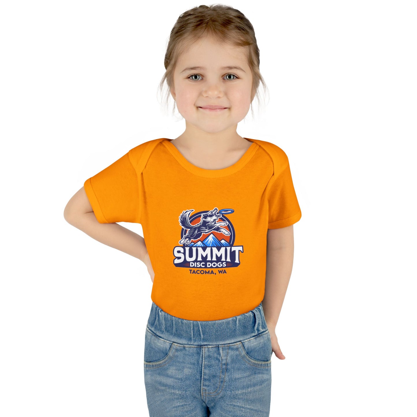 SUMMIT DISC DOGS Infant Baby Rib Bodysuit