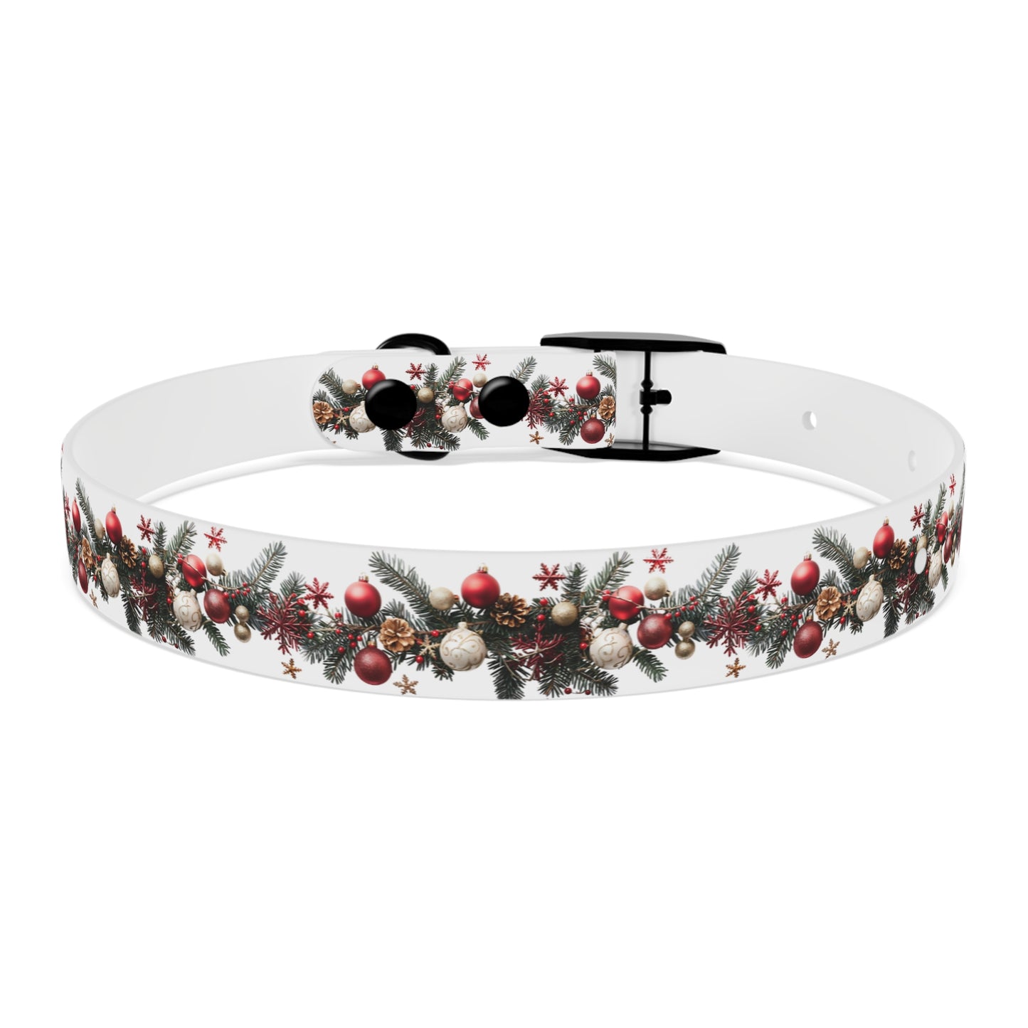 HOLIDAY GARLAND Dog Collar