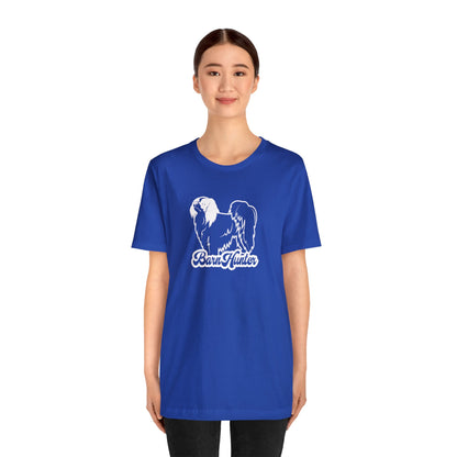 Phalene (Papillon) Barn Hunt3  - Unisex Jersey Short Sleeve Tee