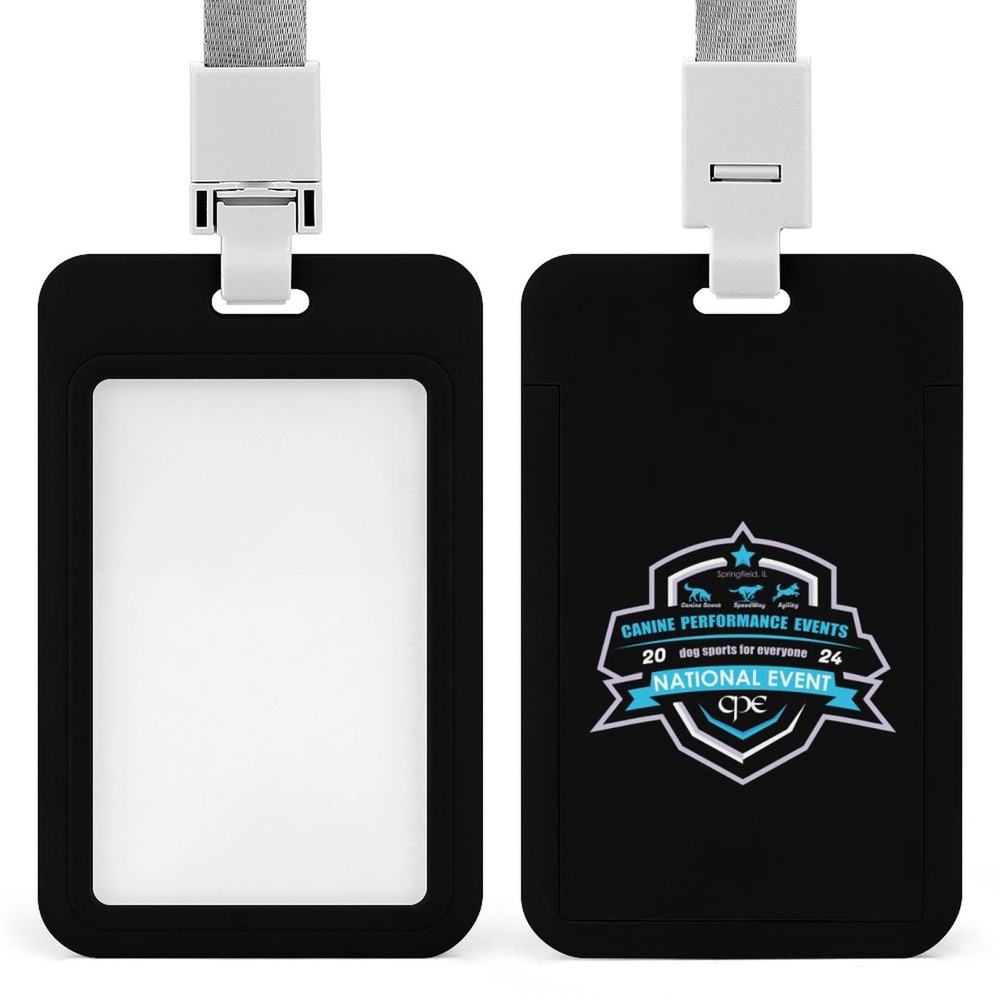 CPE NATIONALS Vertical ID Badge Holder