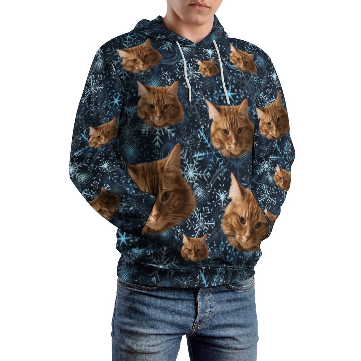 Custom Hoodie FACE PATTERN