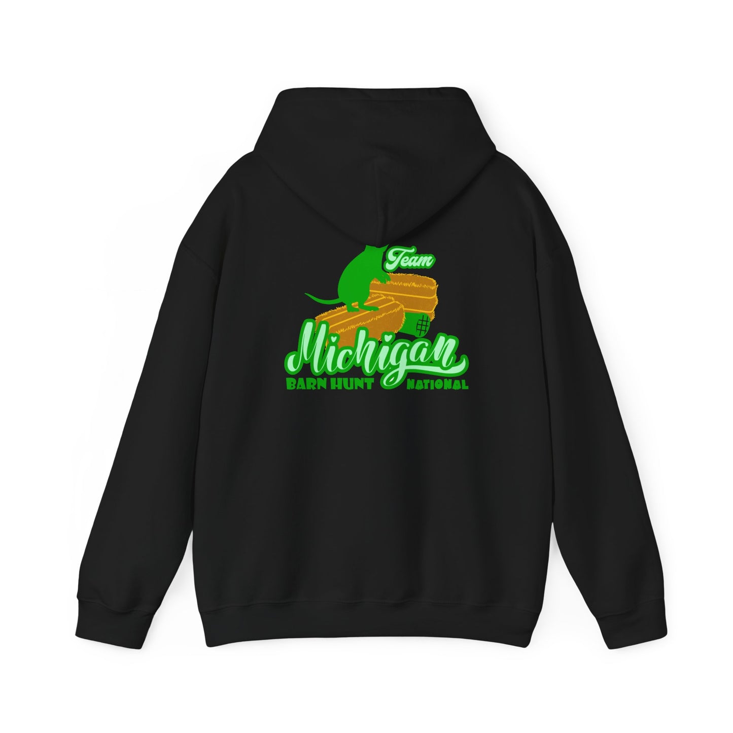 MICHIGAN BARN HUNT Unisex Heavy Blend™ Hooded Sweatshirt