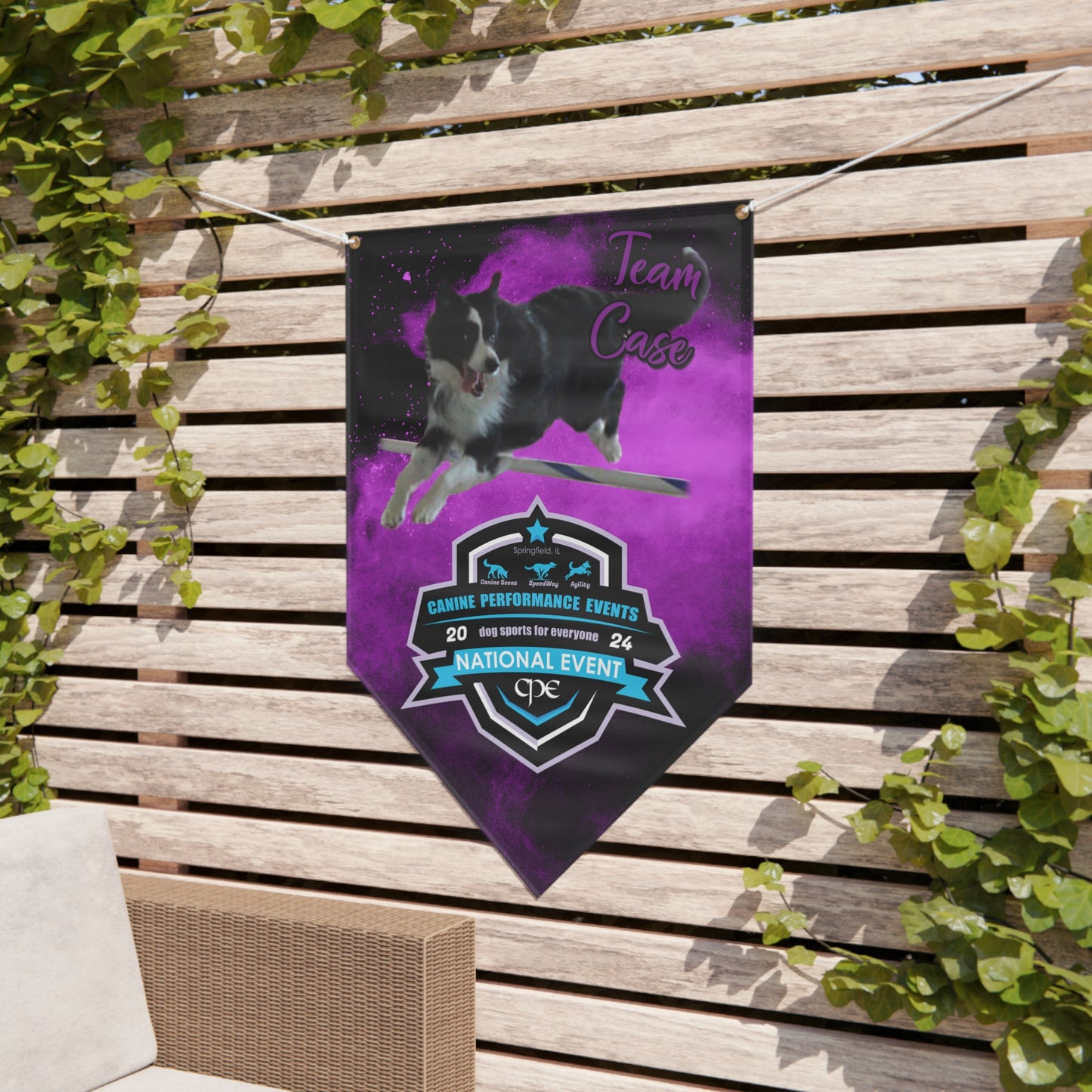 CPE TEAM case Pennant Banner