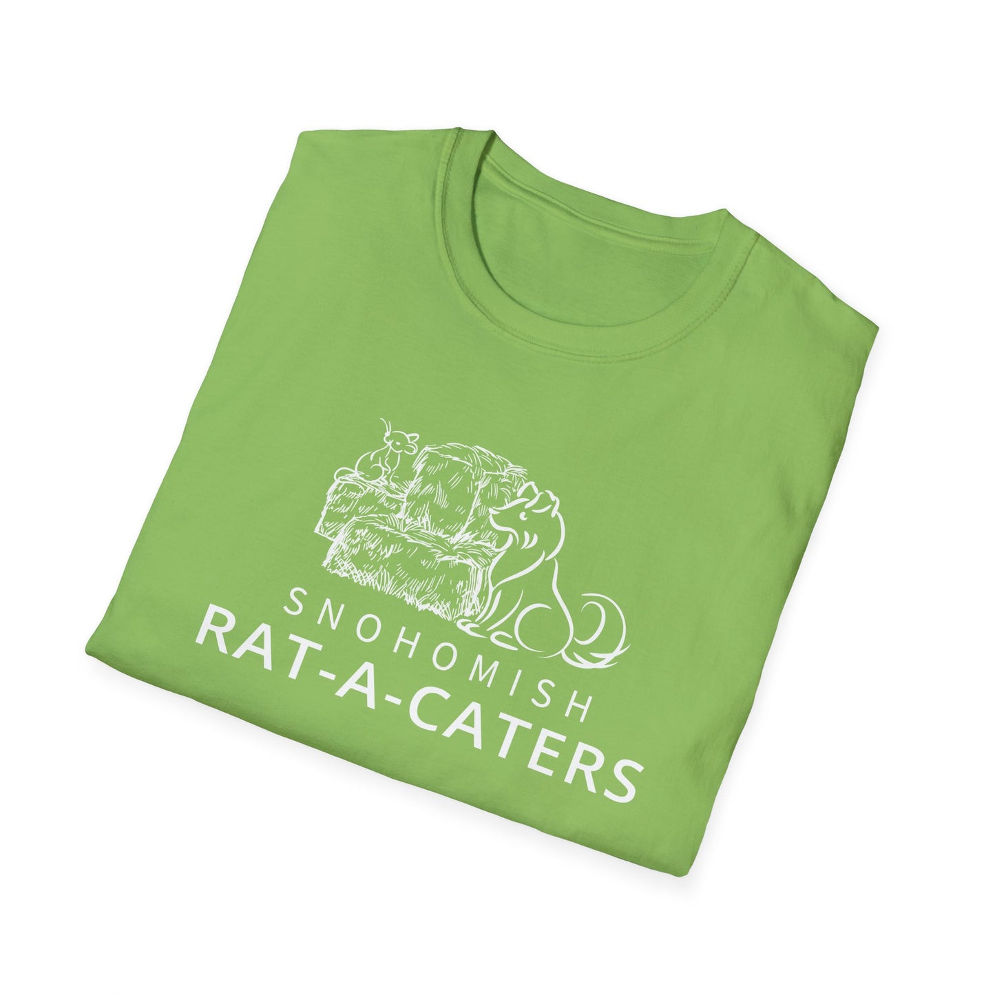 RAT-A-Catchers GREEN Unisex Softstyle T-Shirt