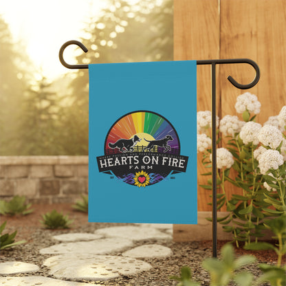 HEARTS ON FIRE Garden  Banner
