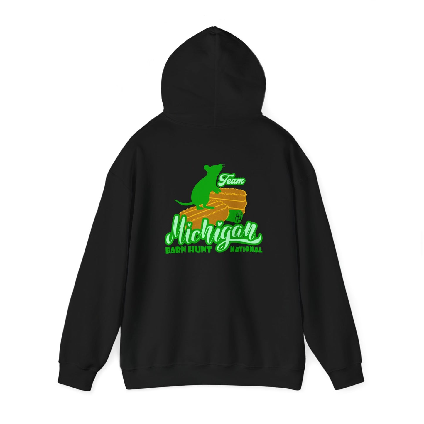 MICHIGAN BARN HUNT Unisex Heavy Blend™ Hooded Sweatshirt