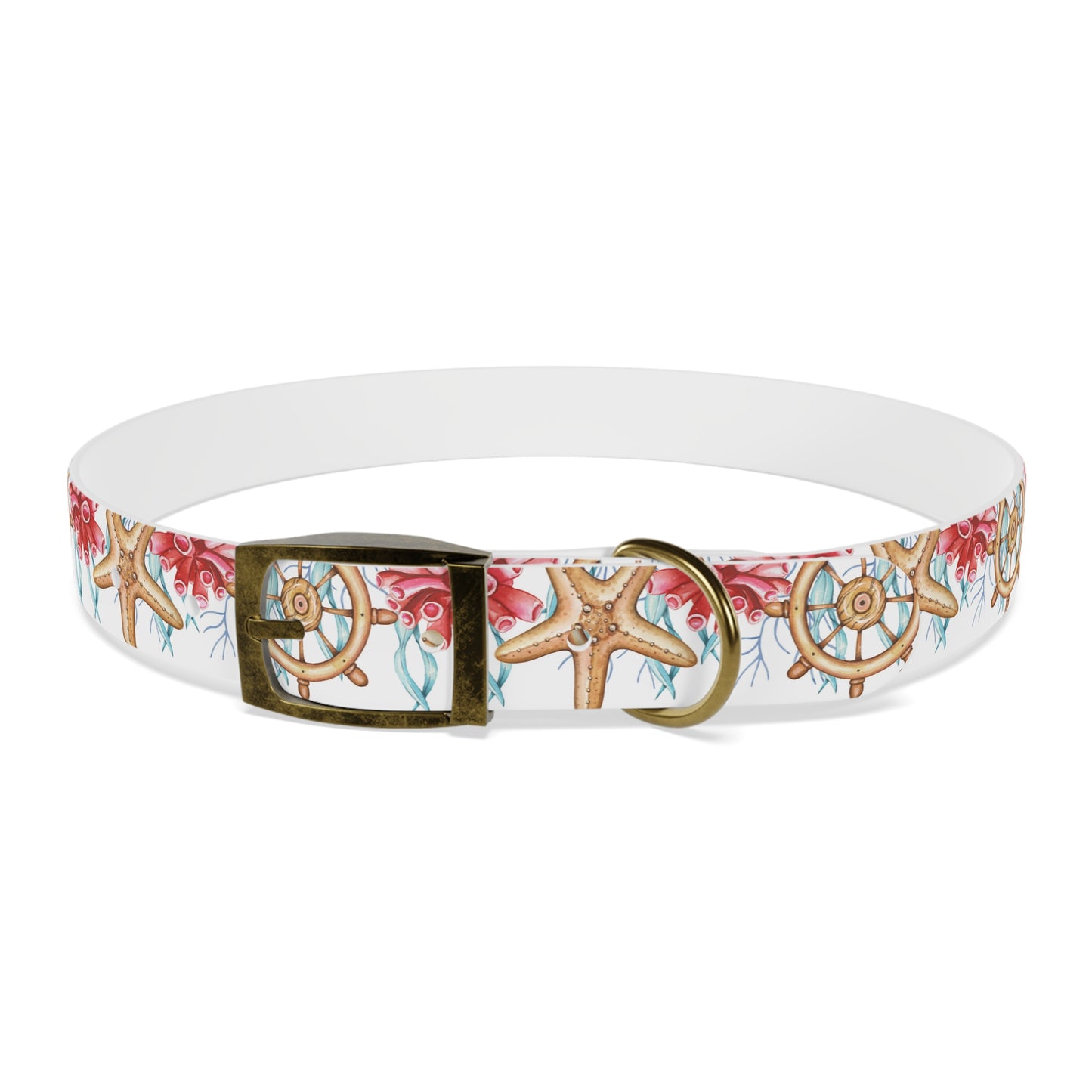 Starfish n Wheel Dog Collar