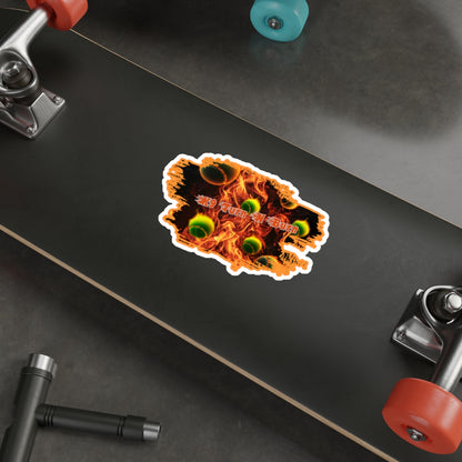 text  turn burn    Stickers