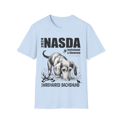 WIREHAIRED DACHSHUND - NASDA  Unisex Softstyle T-Shirt