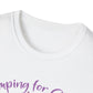 JUMPING FOR CANDI - Flowers Unisex Softstyle T-Shirt