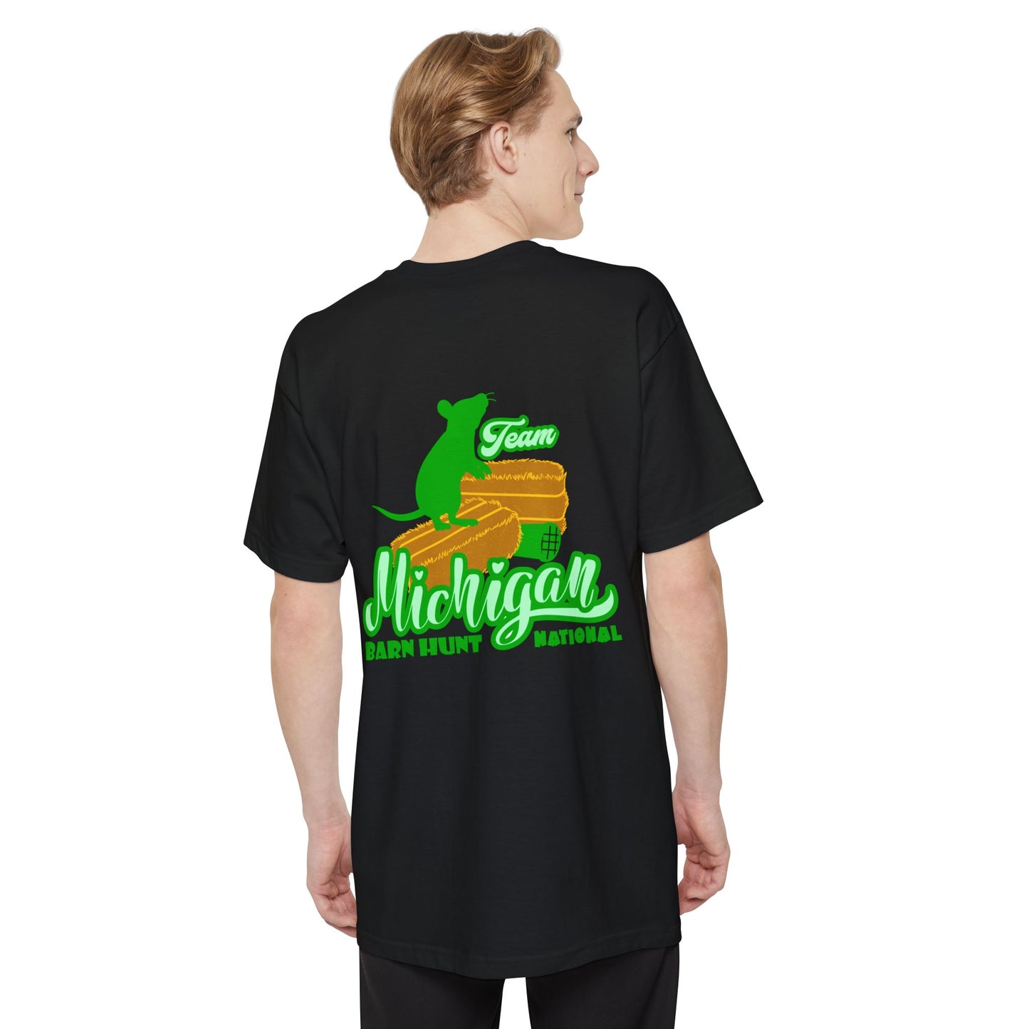 MICHIGAN - BARN HUNT Unisex Tall Beefy-T® T-Shirt