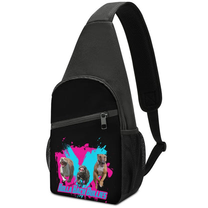 HOLLA BACK BULLIES Personalized Sling Bags with Single Shoulder A002