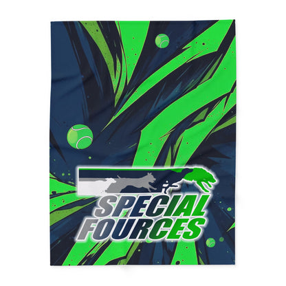 SPECIAL FORCES FLYBALL  Arctic Fleece Blanket