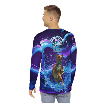 JUMPING K9 RANCH - PINK Long Sleeve Shirt