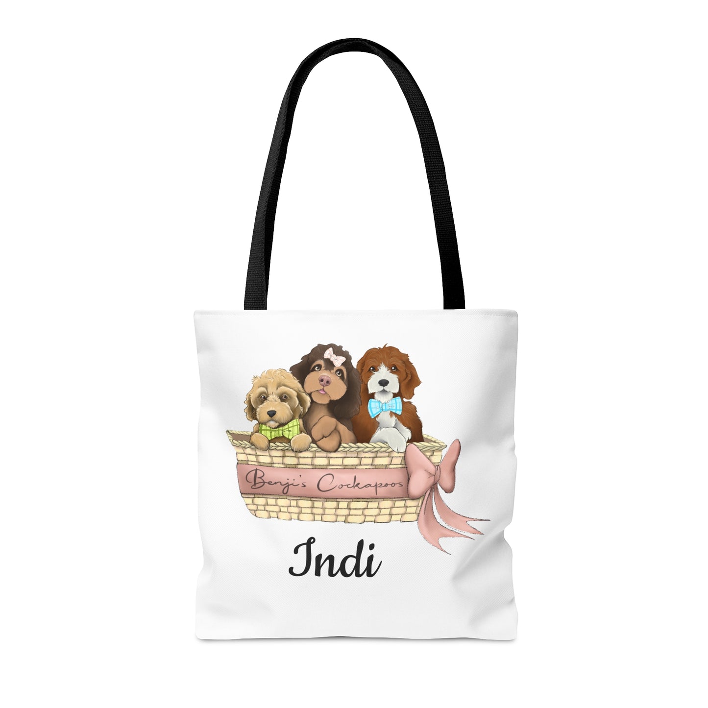 *Indi - Benjis Cockapoos Tote Bag