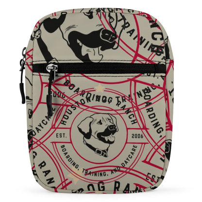 HOUSTON DOG RANCH Small Messenger Bag Q026 (All-Over Printing)