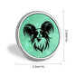 PAPILLON - Personalized Round Badges