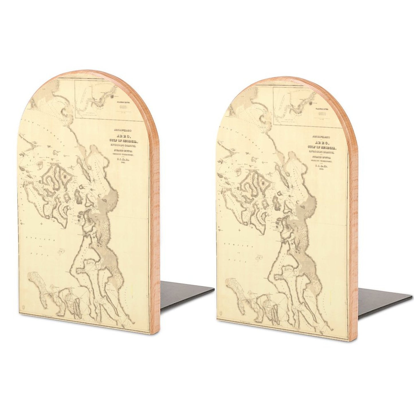 Wood Bookends (Set of 2)