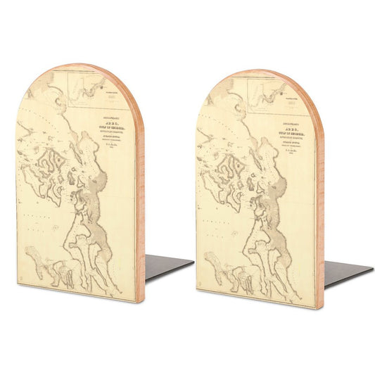 Wood Bookends (Set of 2)