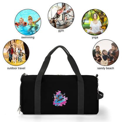 HOLLA BACK BULLIES Gym bag A017 Large Capacity Sports Duffel