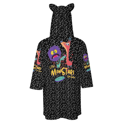 LITTLE MONSTERS Hooded Pullover DS004 (All-Over Printing)