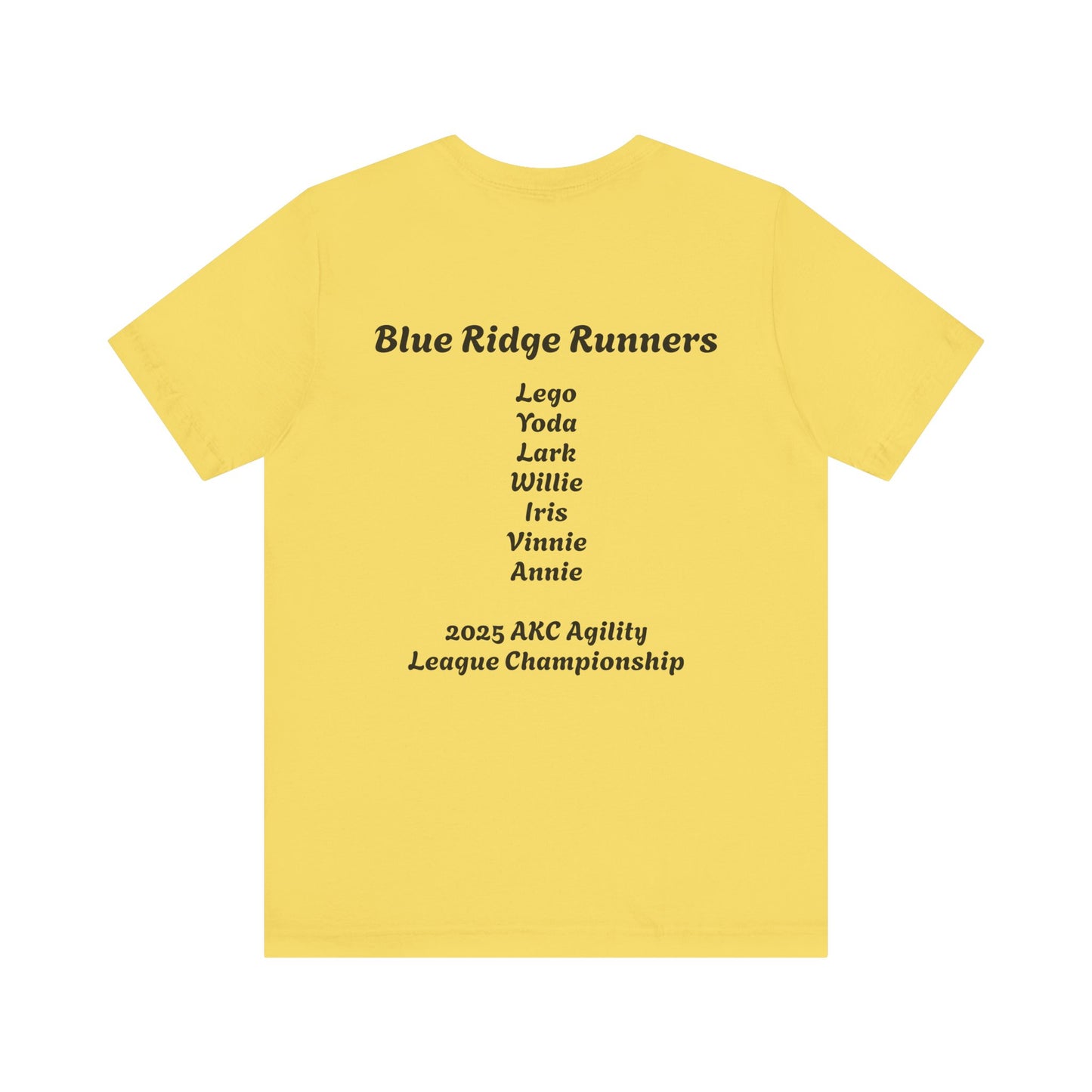 Blue Ridge Runners Unisex Jersey Short Sleeve Tee