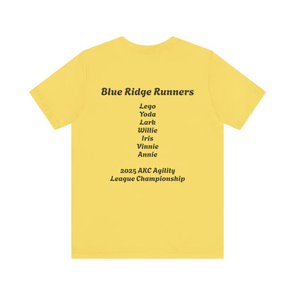 Blue Ridge Runners Unisex Jersey Short Sleeve Tee