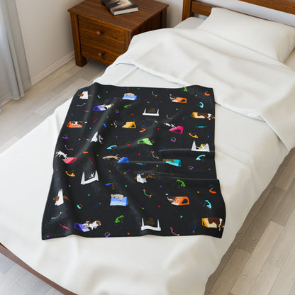 *FLYBALL SAMPLE Velveteen Plush Blanket