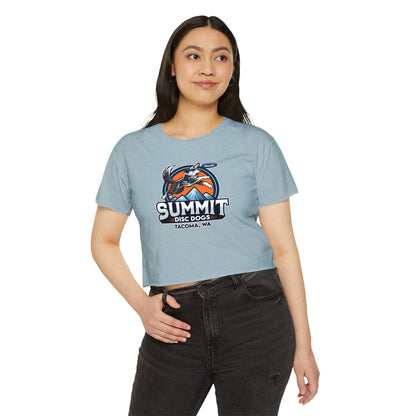 SUMMIT DISC DOGS   Women's Festival Crop Top