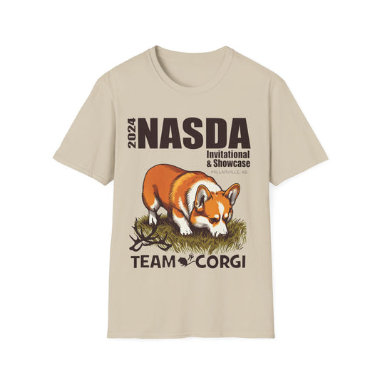 TEAM  Corgi - NASDA  Unisex Softstyle T-Shirt