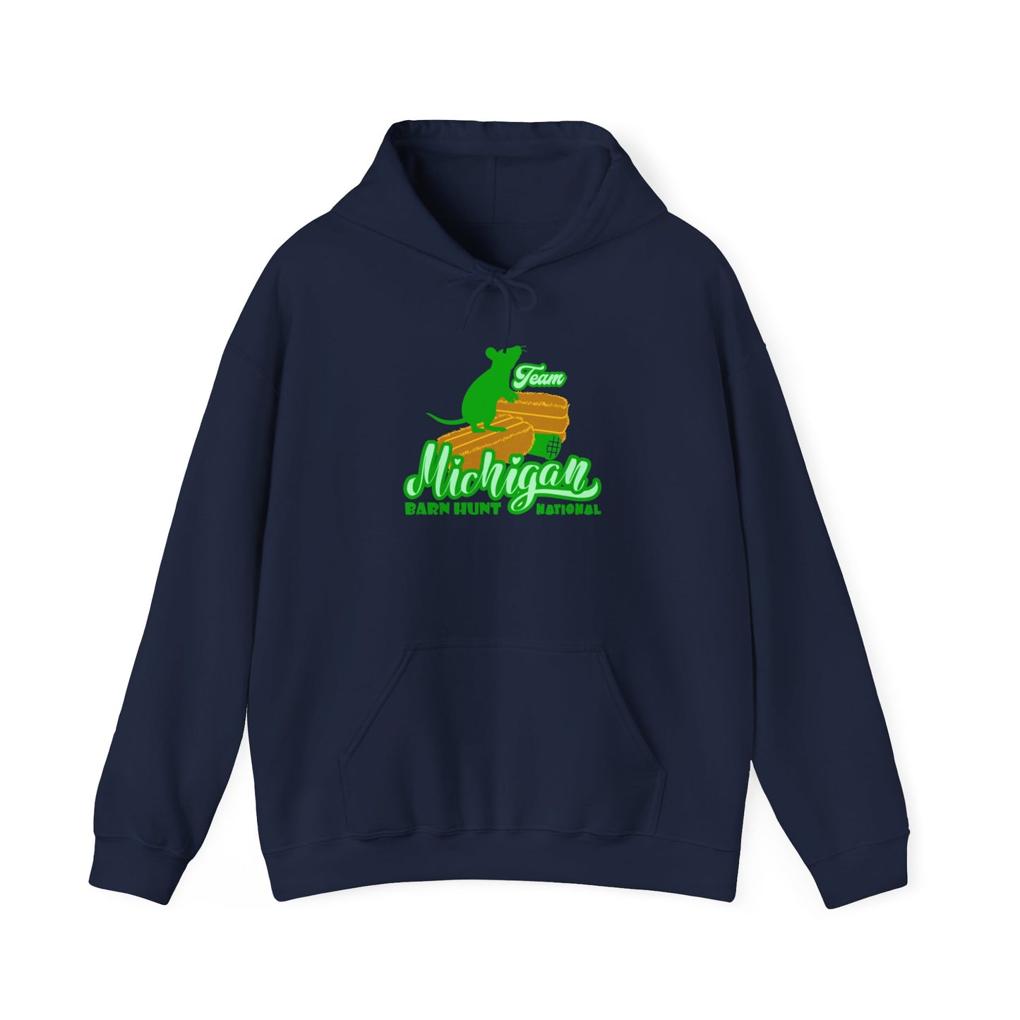 MICHIGAN BARN HUNT Unisex Heavy Blend™ Hooded Sweatshirt