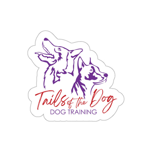 TAILS OF THE DOG  - Die-Cut Stickers