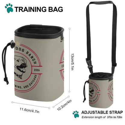 HOUSTON DOG RANCH Dog Treat Training Bags Storage for Pet Rewards A007