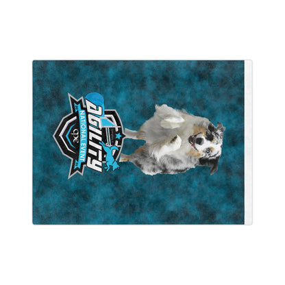 CUSTOM AGILITY CPE NATIONALS Velveteen Microfiber Blanket