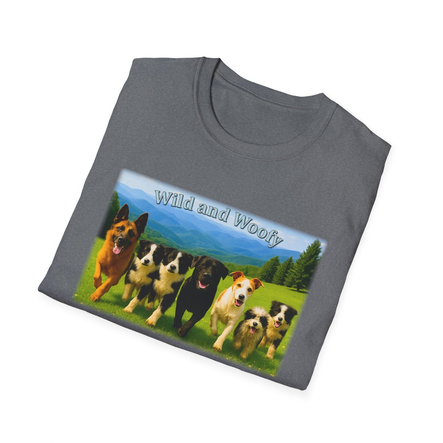 wild & woofy Unisex Softstyle T-Shirt