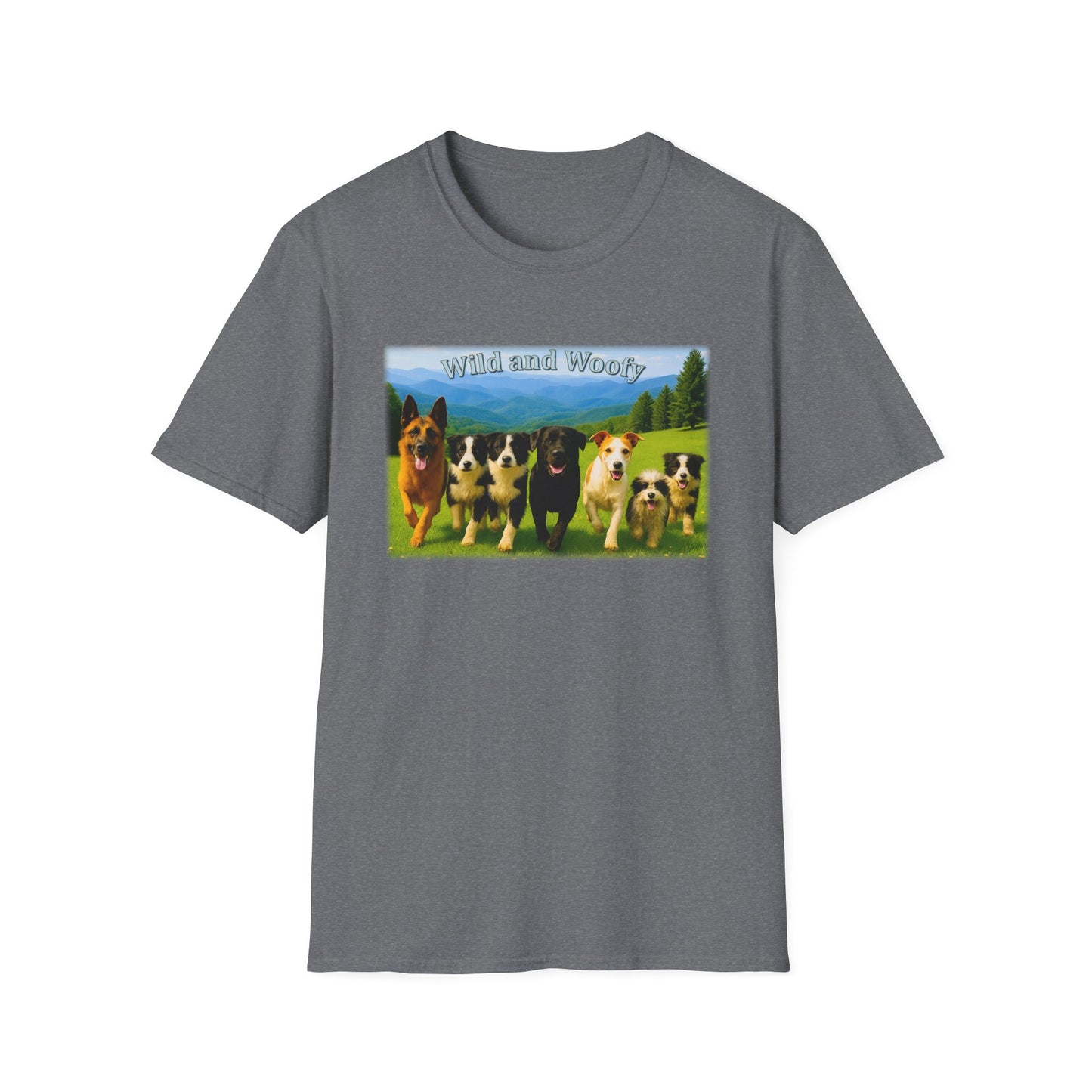 wild & woofy Unisex Softstyle T-Shirt