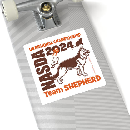 NASDA REGIONAL TEAM SHEPHERD STICKER