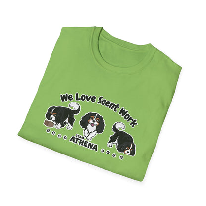 3 TEAM ATHENA SNIFF Unisex Softstyle T-Shirt