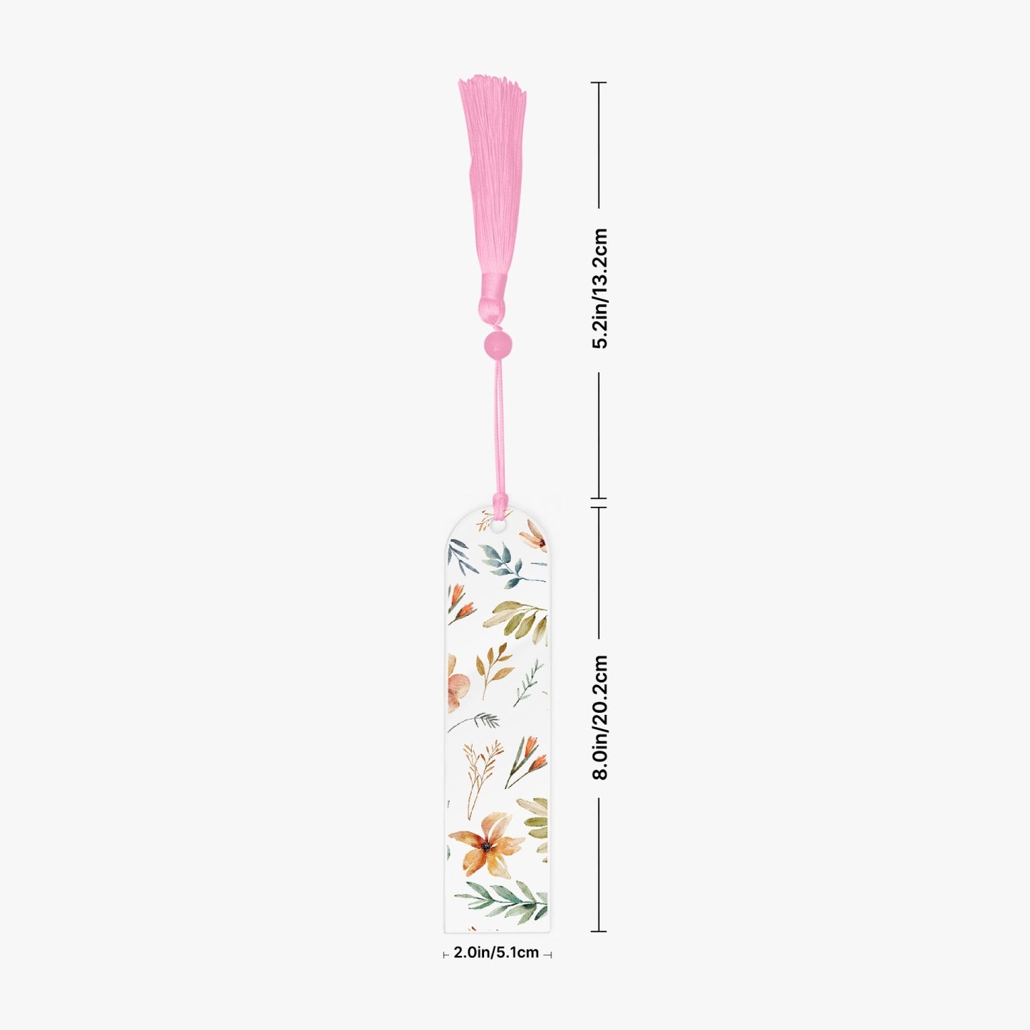 1118. Acrylic Bookmark - Semicircle